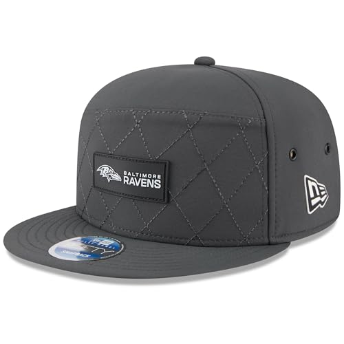 Casquette snapback 9FIFTY Baltimore Ravens New Era en édition officielle Sideline 2025