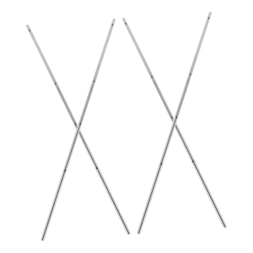 ifundom 4pcs Table Soccer Machine Operation Rods Easy Installation Replacement Poles for Soccer Machines Compact Design for Storage Transport Durable Stable for Intense Games