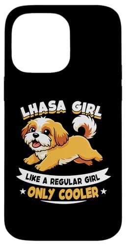 Lhasa Girl Like A Regular Girl Only Cooler - ���T�E�A�v�\�E�h�b�O �X�}�z�P�[�X iPhone 14 Pro Max �p