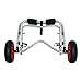 Laikoutd Kayak Cart Foldable Boats Carriers Kayak Carriers Cart Canoes Dollies Trolley for Carry Kayak Paddleboard Transport