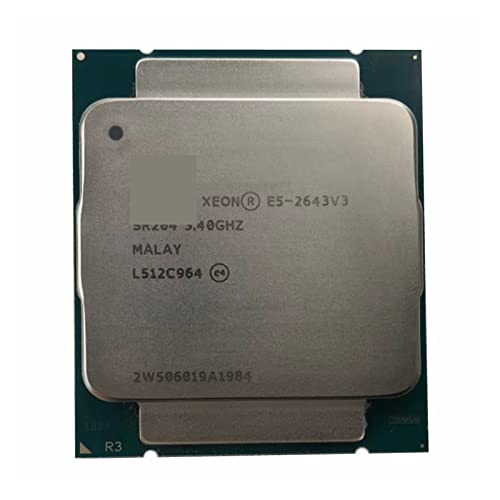 Xeon OEM �o�[�W���� CPU E5-2643V3 3.40GHZ 20M 6 �R�A 22NM E5 2643 V3 LGA2011-3 135W E5-2643 V3 �v���Z�b�T E5 2643V3