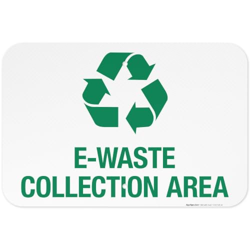 E-Waste Collection Area Sign,