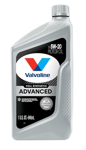 Valvoline Advanced Full Synthetic SAE 5W-20 Motor Oil 1 QT