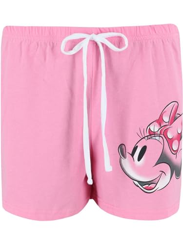 Jerry Leigh Minnie Mouse Classic Pink Print Junior's Shorts3