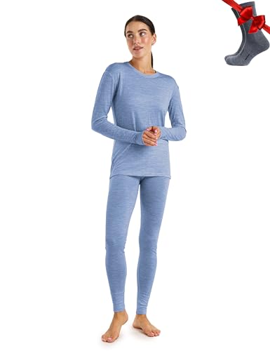 Merino.tech Merino Wool Base Layer Set