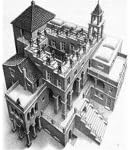 M.C.Escher Ascending and Descending 1000 Piece Jigsaw Puzzle