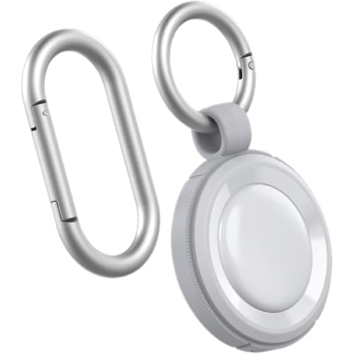 Funda OTTERBOX Rugged Apple AirTag en color blanco de alta resistencia