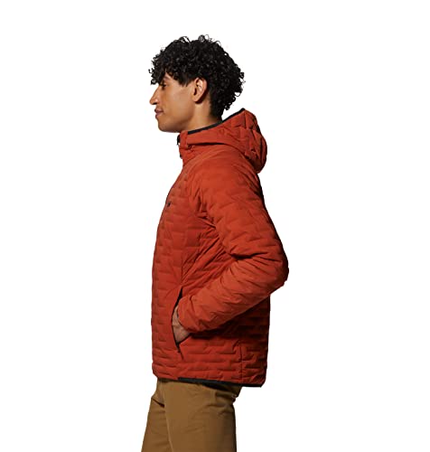 Image of Mountain Hardwear Men's Stretchdown Light Pullover for Backpacking, Hiking, Climbing, and Casual Wear | Insulated and Durable