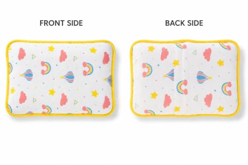 Image of Baby Pillow Elephant Print Muslin Pillow