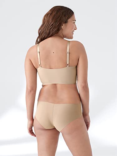 True & Co. Women's True Body Lift Scoop Adjustable Strap Bra, Dulce, M (34C-D, 36A-B) #TOP1