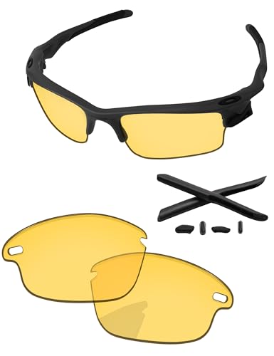 Image of Replacement Lenses & Rubber Kits for Oakley Fast Jacket OO9097 71mm - Precision Fit, UV Block & Impact Resistant