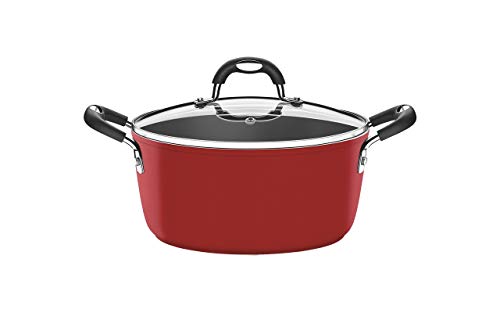 Caçarola Alumínio 20 cm Monaco Indução Vermelha Tramontina