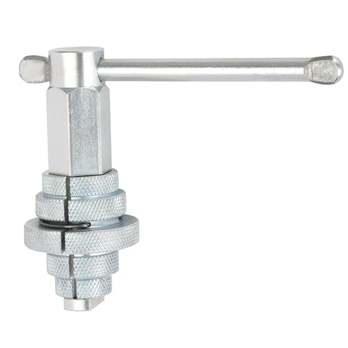 Sobalai 31405 Internal Wrench,Tub Drain Removal Tool,Compatible with 4-1/2" Internal Pipe Wrench for Model 342.Ideal for Securing or Removing Basins, Sink Strainers, Bathtubs,Silver