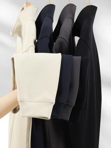 Mens Zip Up Hoodies Full-zip Sweatshirts Unisex Long Sleeve Jackets with Pocket Trendy Winter Hoodie Jackets2