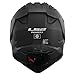 LS2 Helmets Blaze II Adventure Motorcycle Helmet W/SunShield (Matte Black - Medium)