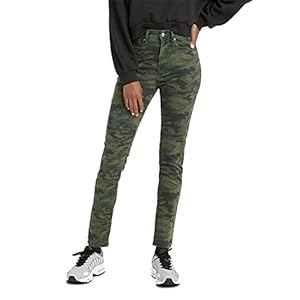 Levis-Womens-721-High-Rise-Skinny-Ankle-Jeans Levi's Women's 721 High Rise Skinny Jeans, Andie Camo, 30 Short