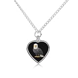 Ea-gle - Collana con ciondolo a forma di urna commemorativa a forma di gatto, per ceneri e gatti, per donne e uomini