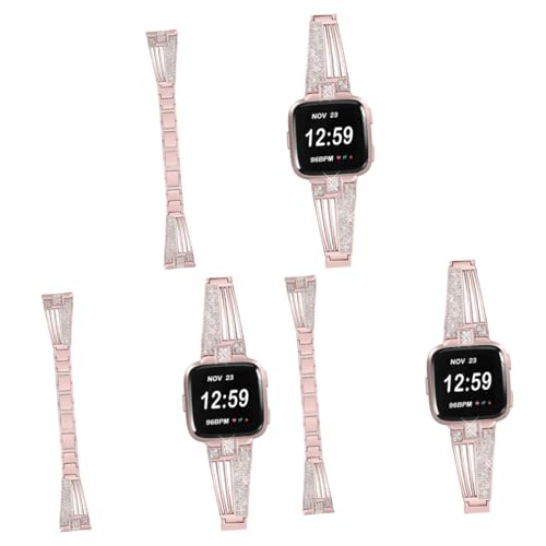 Bracelet acier inoxydable montre rose poudré : fini les fixations complexes