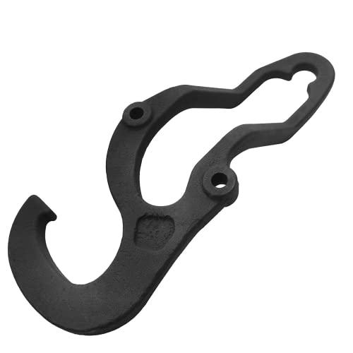 Plobeda Front Tow Hooks Fit For 2009-2019 Dodge Ram 1500 Replace Oem 82210967 68196982Aa,Black #TOP3
