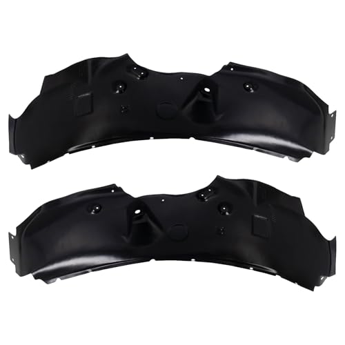 Image of TRQ Inner Fender Liner Set Compatible with 2008-2010 Ford F-250 Super Duty F-350 Super Duty FO1248135 FO1249135