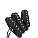 3pcs Flat-Top Guitar Single Coil Pickups Black 50/50/52mm For Electric Guitar Accessories guitar pickup set