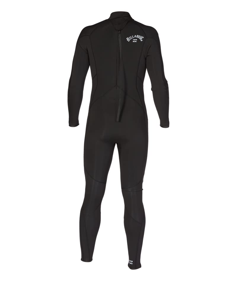 Billabong Mens 3/2mm Absolute Back Zip Fullsuit GBS Wetsuits - Black | Large Short