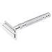 Produktbild Silber Herren Doppelkanten Rasierapparat Alloy Classic Manueller Rasierapparat
