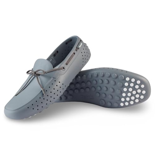 Image of People Footwear Boat Shoes for Men and Women, Just Slip On for Comfort and Style, Stylish Rubber EVA Loafers, Lightweight, Waterproof & Anti-Slippery - Perfect for Outdoors