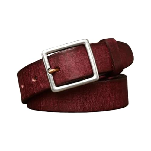 Ceinture en cuir nubuck pour femme idéale sur un jean ou une robe d'été
