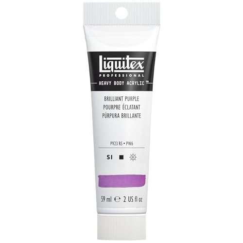 Image of Liquitex Professional Heavy Body Acrylic Paint, 2-oz Tube, Brilliant Purple