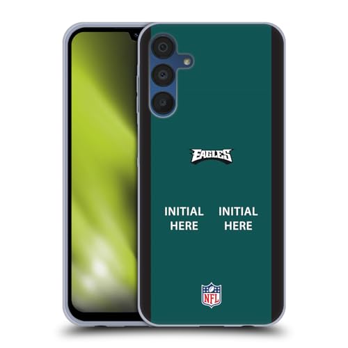 Coque Samsung Galaxy A15 football américain personnalisé Philadelphia Eagles