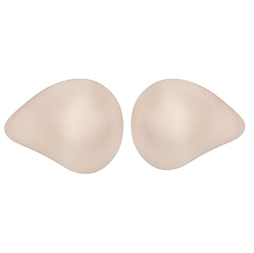 Miayon Cotton Breast Forms False Breast Prosthesis Sponge Boob Bra Insert Pad for Mastectomy Breast Cancer Support Women (D/E-Cup)