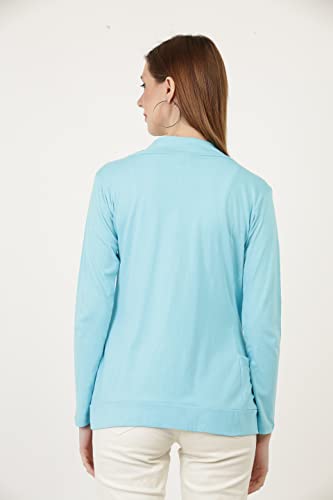Image of Women's Cotton Pocket Shrug