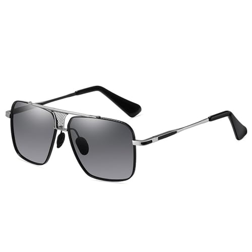 Lunettes de soleil dégradées pour hommes : confort visuel et style métal