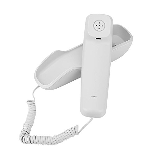 Teléfono con cable, montable en pared, con pantalla de llamada miniatura 7