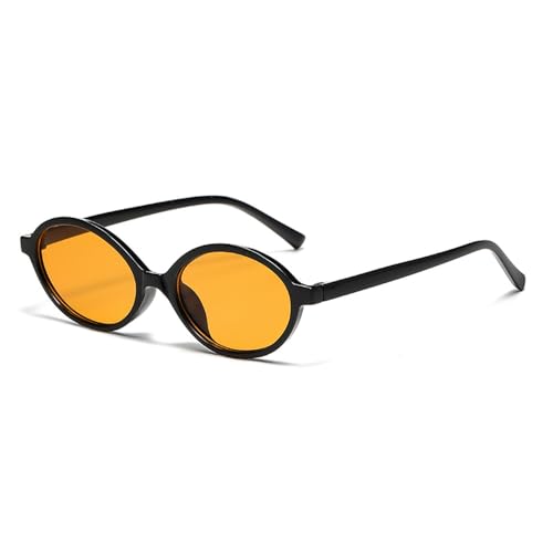 Lunettes de soleil ovales vintage pour femme avec protection UV400