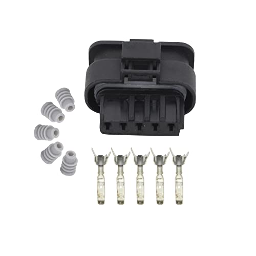 CNLW 1 Set 5 Pin DJ7056-1.2-21 Waterproof Female HIRSCHMANN Auto Connector Housing Plug 872-860-541 872-860-546