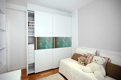 Pegatinas para muebles de cobre oxidado para renovar tu cómoda y estantes 7