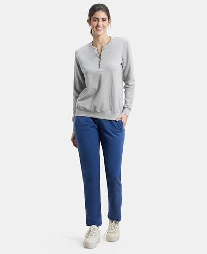 Image of Jockey UL07 Track Pant for Women with Pocket & Drawstring Closure