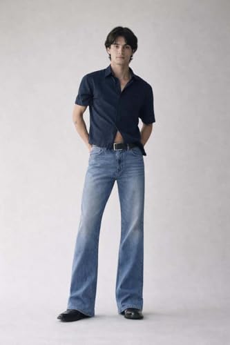 Image of KOTTY Men Jeans || Baggy Fit Jean's for Man || Loose Fit Low Rise Denim || Stretchable Casual Wear Jean,s || Dance Rap Rapping Style Pant for Men || Denim Cotton Jeans