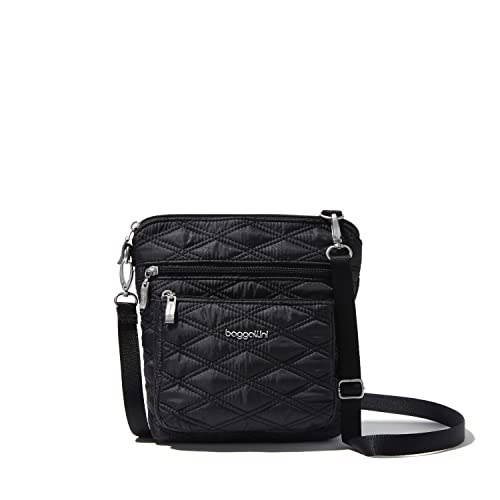 Image of Baggallini Modern Pocket Crossbody Bag for Women, 8.5 inchx8.5 inch Handbag Purse with RFID, Lightweight Water-Resistant