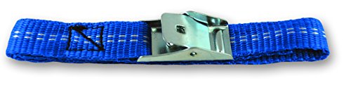 Chapuis gab03 Polypropylene Guitar Strap with Metal Buckle, Blue, 0.50 m/18 mm, Set of 2), 0,50 m/18 mm