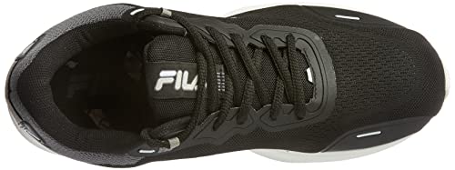 Tênis Fila Lancer, Masculino, Preto/Cinza/Branco, 42