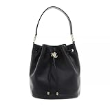 Marque: Lauren Ralph Lauren POLO RALPH LAUREN Lauren Ralph Lauren Femme Sac à bandoulière Andie 25 Drawstring Large 431876722 Noir noir 003, Noir , Nessun Valore, À l\'épaule