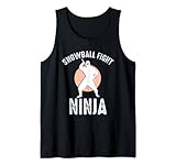 Snowballing Ninja Funny Winter Ninja Lover Gift