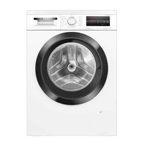 Bosch WUU28T48, Serie 6, Unterbaufähige Waschmaschine, 1-8kg, 1400 UpM, Maximale Energie- und Wasserersparnis, Speed Perfect, Extraprogramme für Sport, Dunkles und Babykleidung, Nachlegefunktion