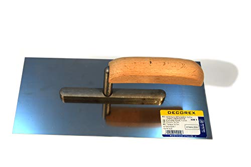 Acero inoxidable Paleta dentada espátula dentada 13 x 27 cm llana Paleta decorex HD Professionel