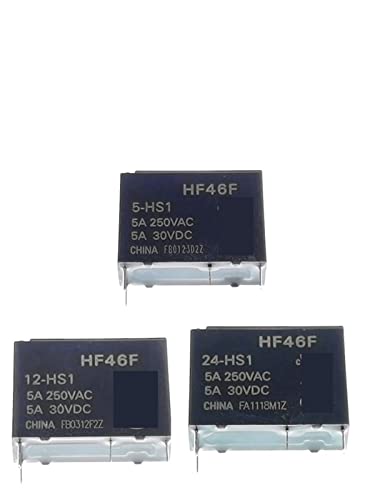 Relais HF46F 24-HS1 mini relais de puissance 24V 5A DIP4 pour circuit imprimé