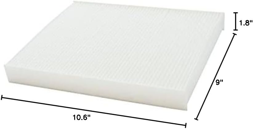 ECOGARD XC36158 Cabin Air Filter Fits 2011-2015 Kia Sorento, 2010-2011 Hyundai Santa Fe