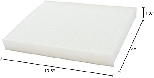 Miniatura 6 de ECOGARD Filtro de aire de cabina XC36158 Premium para Kia Sorento 2011-2015  Hyundai Santa Fe 2010-2011